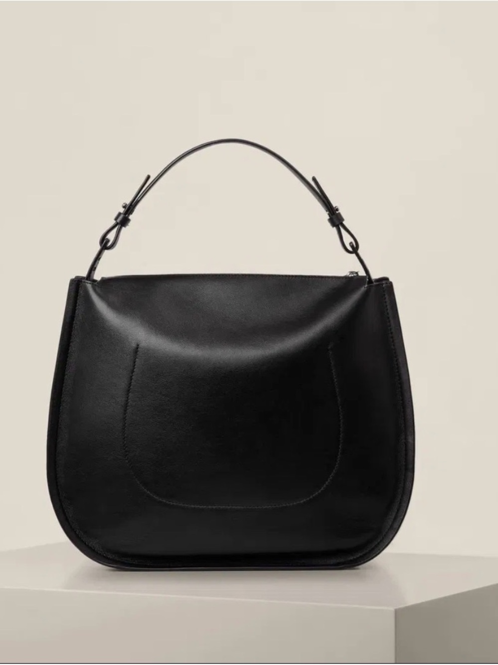 All Saints Kanda Hobo Bag Black